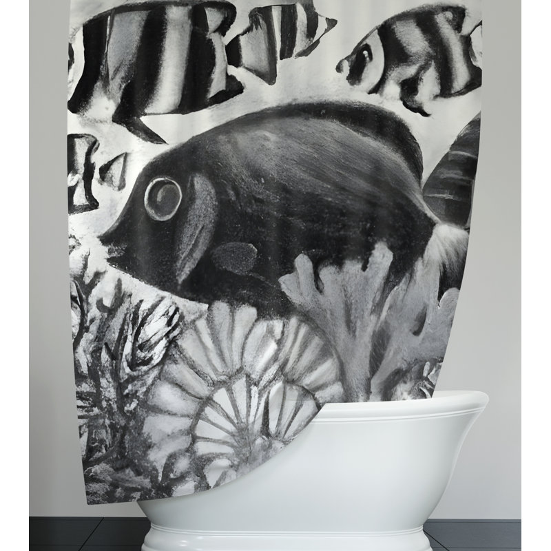 Wallburg Shower Curtain, 93" H x 70" W