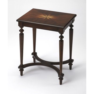 Ashayra Rectangular Mirrored End Table
