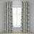 Dakota Fields Spring Floral Grommet Curtain Romantic Garden Bloom Seafoam Peach White-1878482404