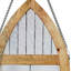 Panneau de vitrail d'inspiration cathédrale 48 "H-783840141