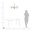 Philo 8 - Light Candle Style Chandelier
