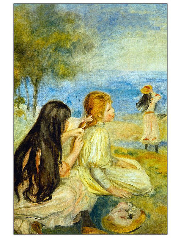 Pierre-Auguste Renoir - Wrapped Canvas Painting, 90cm H x 60cm W x 1.8cm D