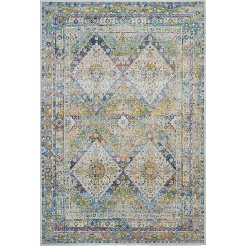 Goldrick Oriental Area Rug, Rectangle 269 x 361cm