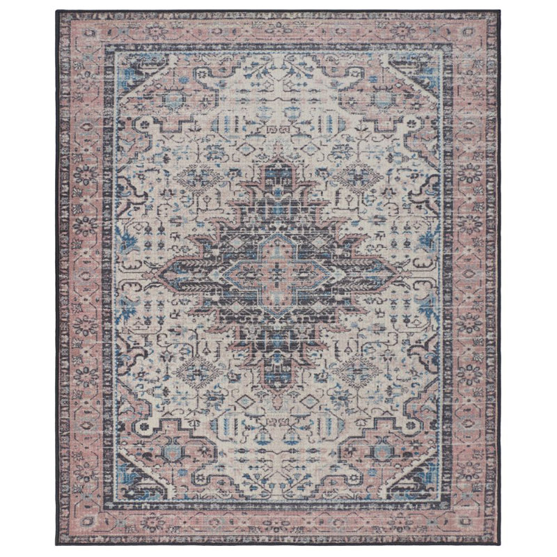 Tapis brun zone Reede, Rectangle 5 pi x 7 pi