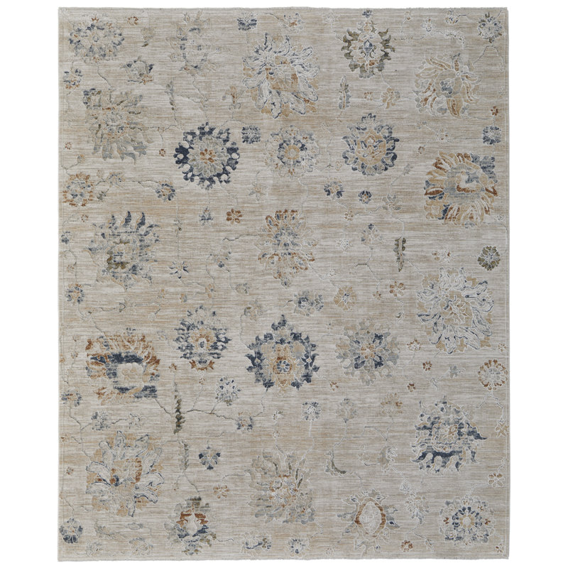 Maximiano Floral Indoor Rug, Rectangle 7'10" x 10'3"