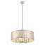 Lustre cylindrique 24 lumières 6 pouces Capiz-387500316