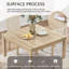 Ensemble 5 pièces avec 4 chaises Creswell-968178889