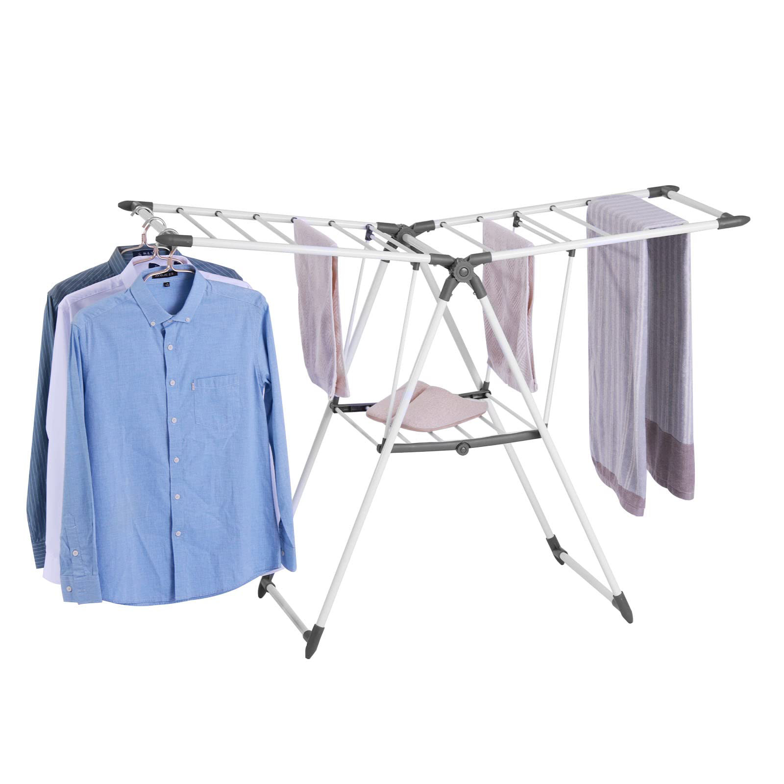 Rebrilliant Steel Foldable Gullwing Drying Rack Wayfair Canada