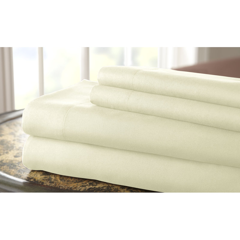 Ensemble de draps Gaston, Très grand, Ivoire
