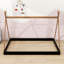 Lit plateforme en bois avec structure triangulaire Ailynn-834819873