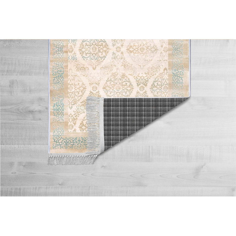 Luxurious Hall Carpet, 100% Velvet Fabric, 31.5 x 59.1 Inches | Non-Slip Cotton Sole, Pile Height: 0.4 Inches | Antibacterial & Machine Washable, 3D Digital Printing | Elegant Design for Living Room & Entryway