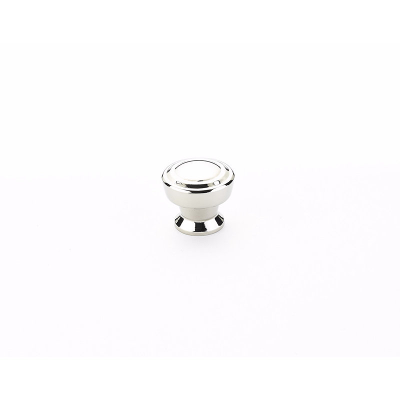 Menlo Round Knob, Polished Nickel