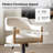 Ackeron Ocean Modern Farmhouse Solid Wood Simple Assembly Swivel Office Chair with Tilt Function-1250523346