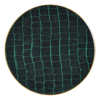 Alligator Emerald - Assiette de présentation