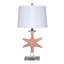Aloni - 28" Starfish with Crystal Base - Set of 2 - Natural Finish-452825793