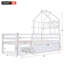 Peekskill EU Single - 90 X 200 Cm Solid Wood Storage Bed
