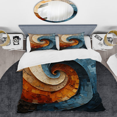 Ensemble de housse de couette Spiral