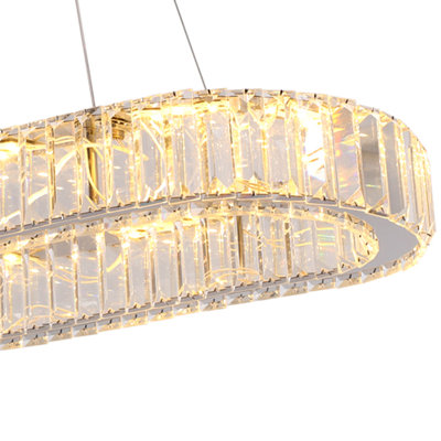 Coreopsis 1 - Light Crystal LED Chandelier