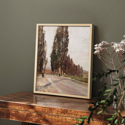 Vintage Landscape - Closed Corner Frame Print