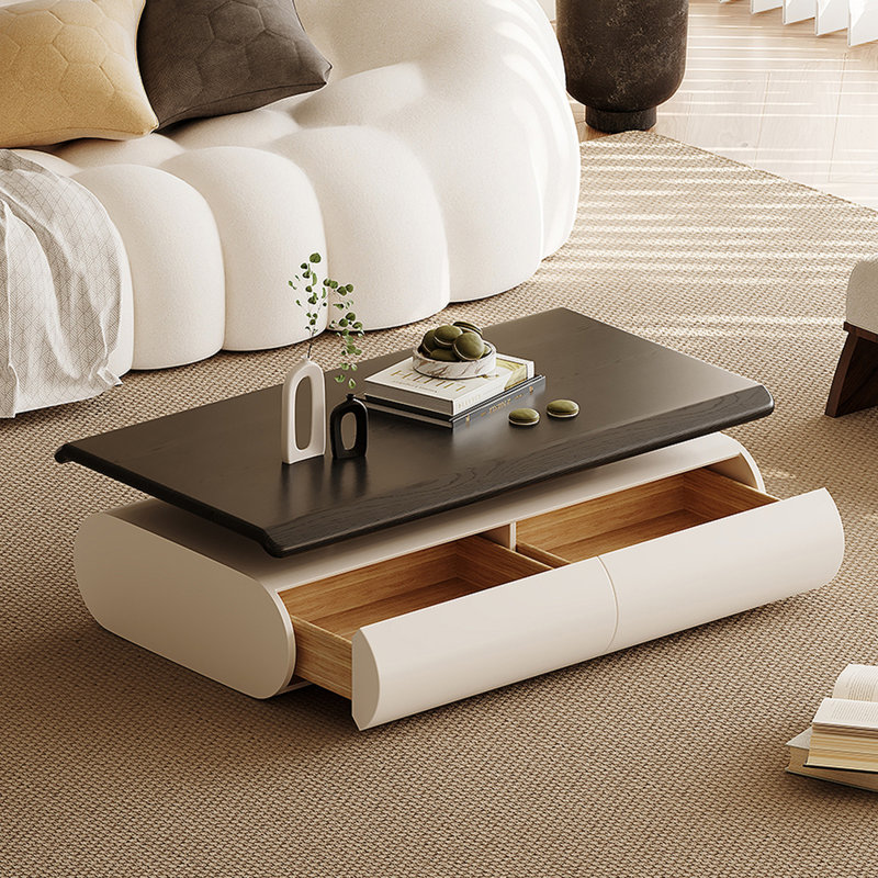 Table basse moderne en bois simple