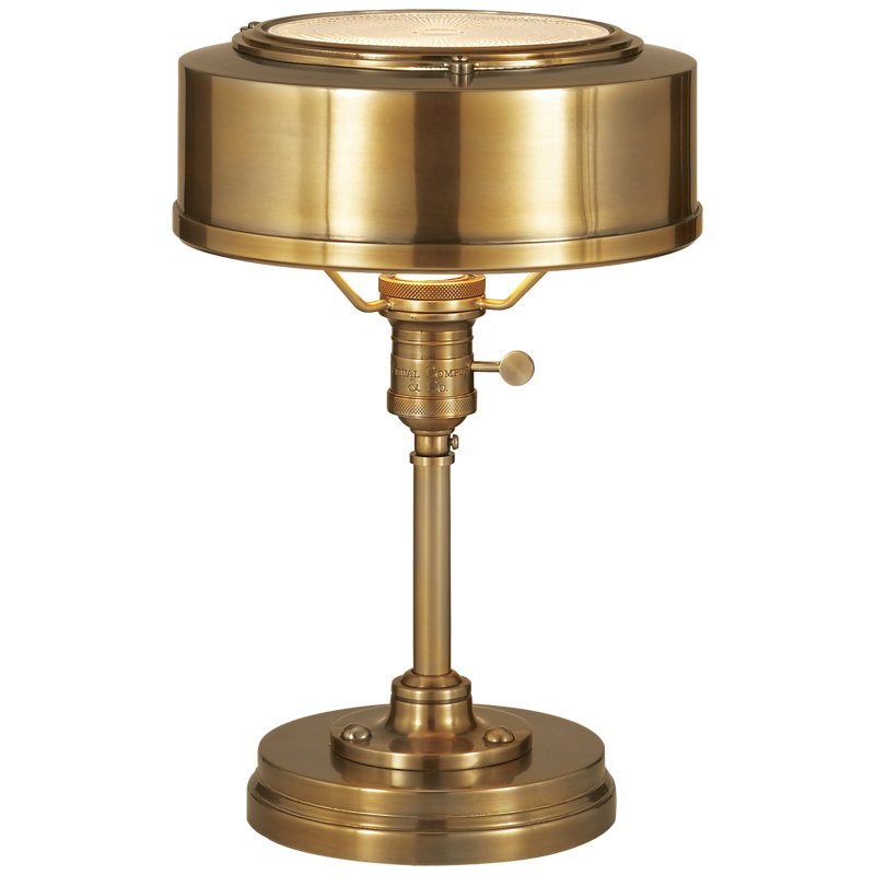 Thomas O'Brien Henley Task Lamp, Antique Brass