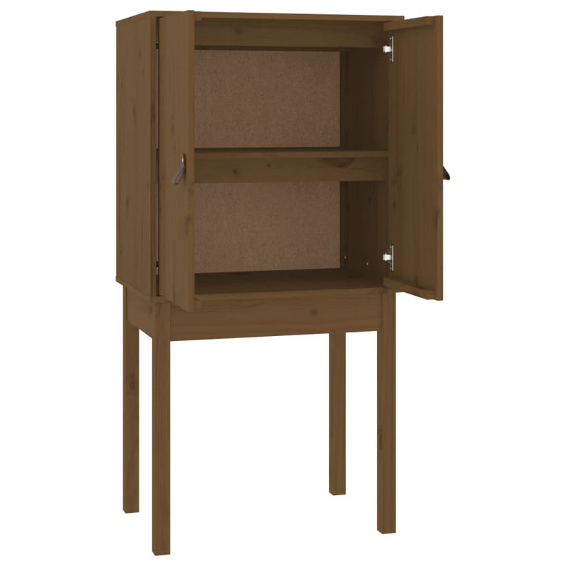 Kaleema 60cm Solid Wood Sideboard, Honey Brown