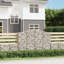 Bitha Silver Metal Arched Gabion Baskets-1085182907-1085182887