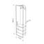 Akalya Hall Stand Coat Rack with Shoe Storage 180cm High -93874489