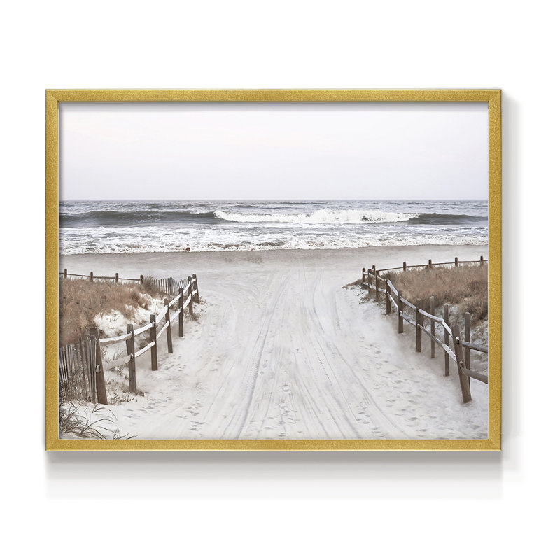 Chemin OBX - impression encadrée - réversible