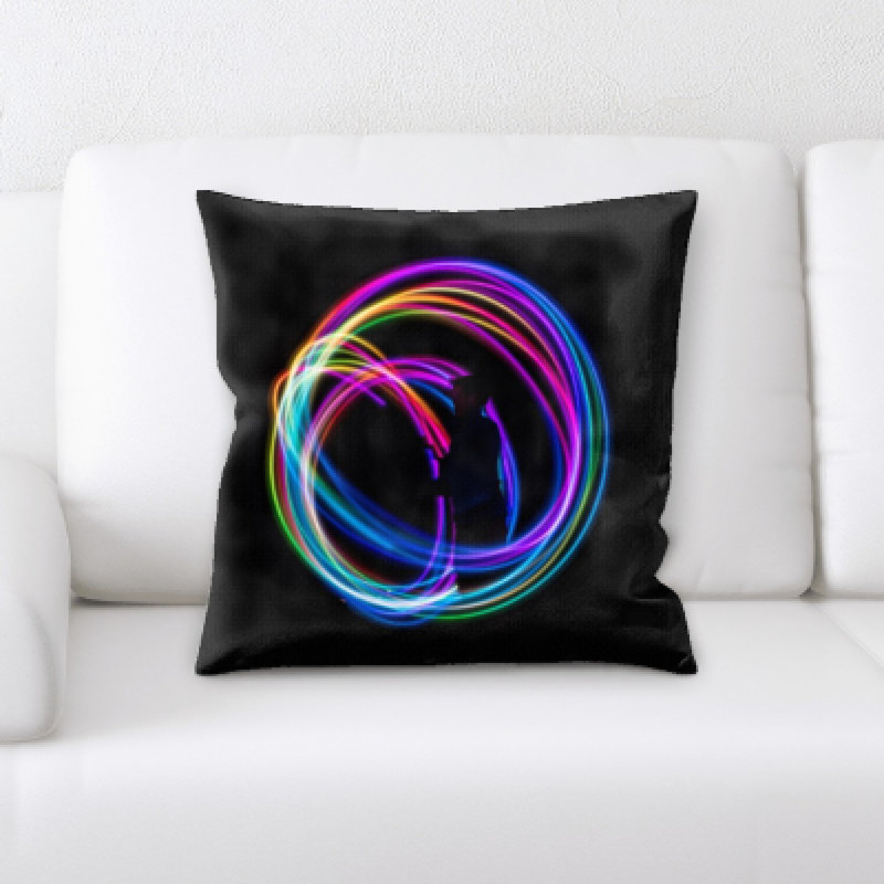 Microsuede Throw Pillow