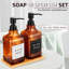 Distributeur de savon Amber Glass