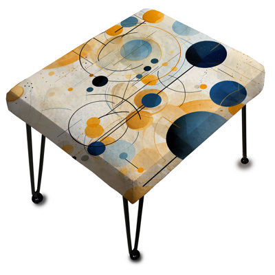 Repose-pieds Earthy Blue Cobalt
