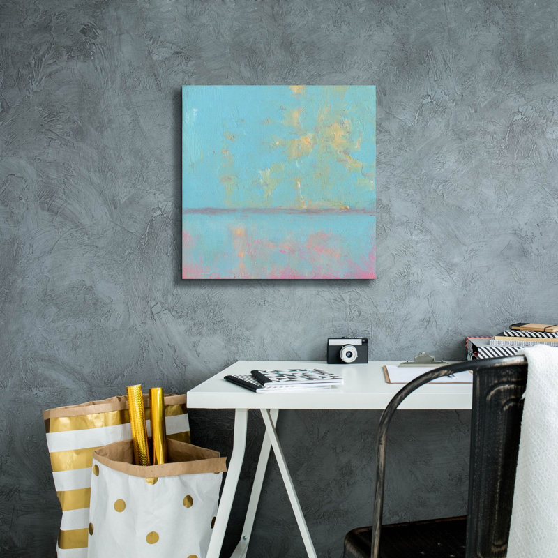  «Desire 1» par Carol Young, art mural sur toile, 18 po x 18 po