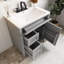 Meuble-lavabo autoportant de 30 po avec lavabo supérieur-1951946927