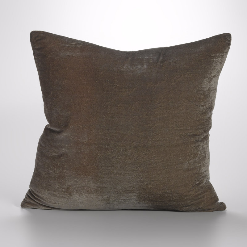 Luscious Reversible Throw Pillow, Soft Earth