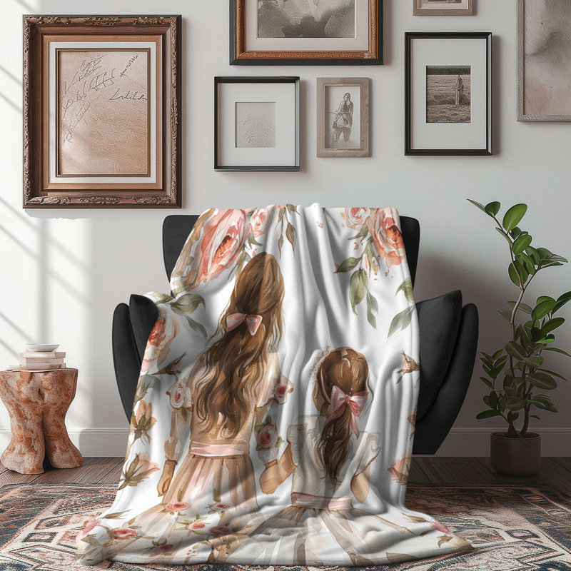 Tender Mom - couverture de qualité supérieure 1 pièce, L 60 po x L 80 po