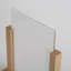 Porte-menu contemporain avec poche en acrylique U-60889745-60889746