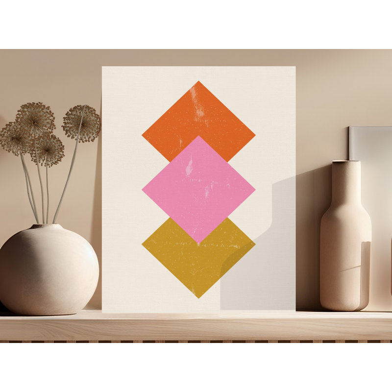 Corbitt 1 Piece Wrapped Canvas Wall Art Set, 15x30