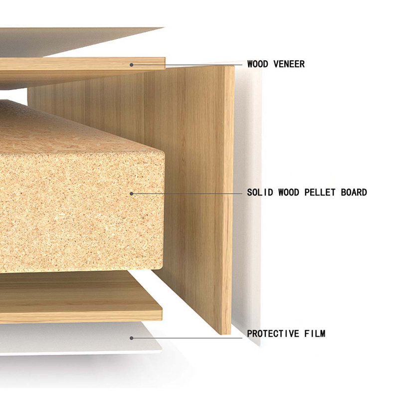 Milaynah 47.24'' W Rectangle Partition Desk