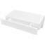 Tablette murale avec tablette flottante et tiroir pour livres DVD-32591781