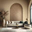 Terra Collection Textured Plaster Wallpaper Roll-1452279405