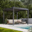 10 pi. L 12 pi. Pergola en métal-84609041