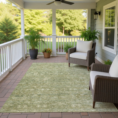 Tapis ikat intérieur / extérieur lavable à la machine Chantille ACN2324