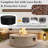 MGO Propane Outdoor Fire Pit with Vertical Stripe Design-1169459207