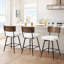 Tabouret de bar et de bar 26 po Mid-Century-100917212