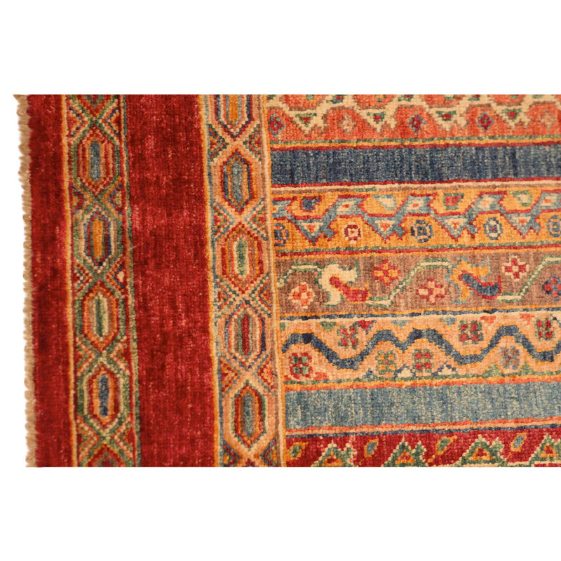 Wool Ikat Area Rug
