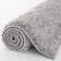 Myshaggy Collection Rugs Solid Design in Grey