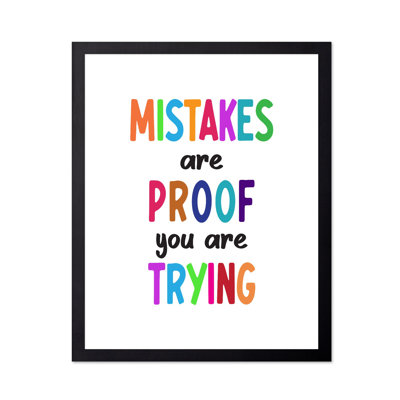 Mistakes Are Proof
