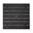 Square Steel 4 - Person 37'' Long Dining Table