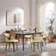 Chaise pivotante rembourrée en similicuir Wathen-2049516239